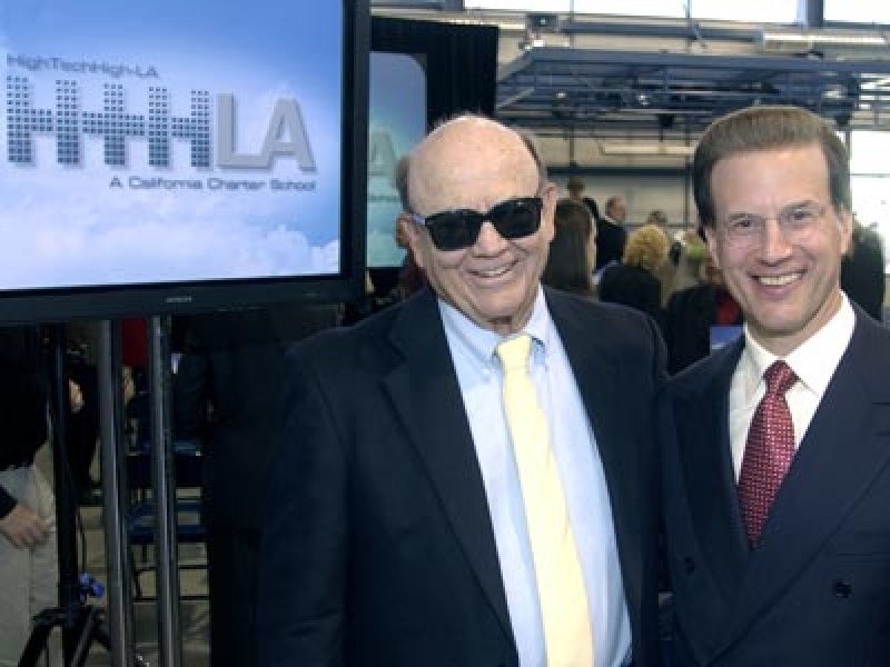 Lowell Milken Welcomes His Former Teacher